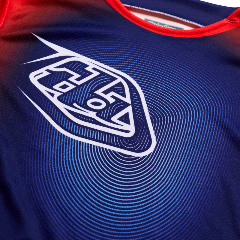 Troy Lee Designs GP Pro Jersey Imprint Blauw/Oranje