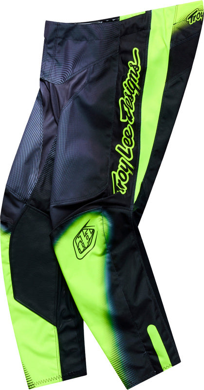 Troy Lee Designs GP Pro Broek Imprint Grijs/Neon geel