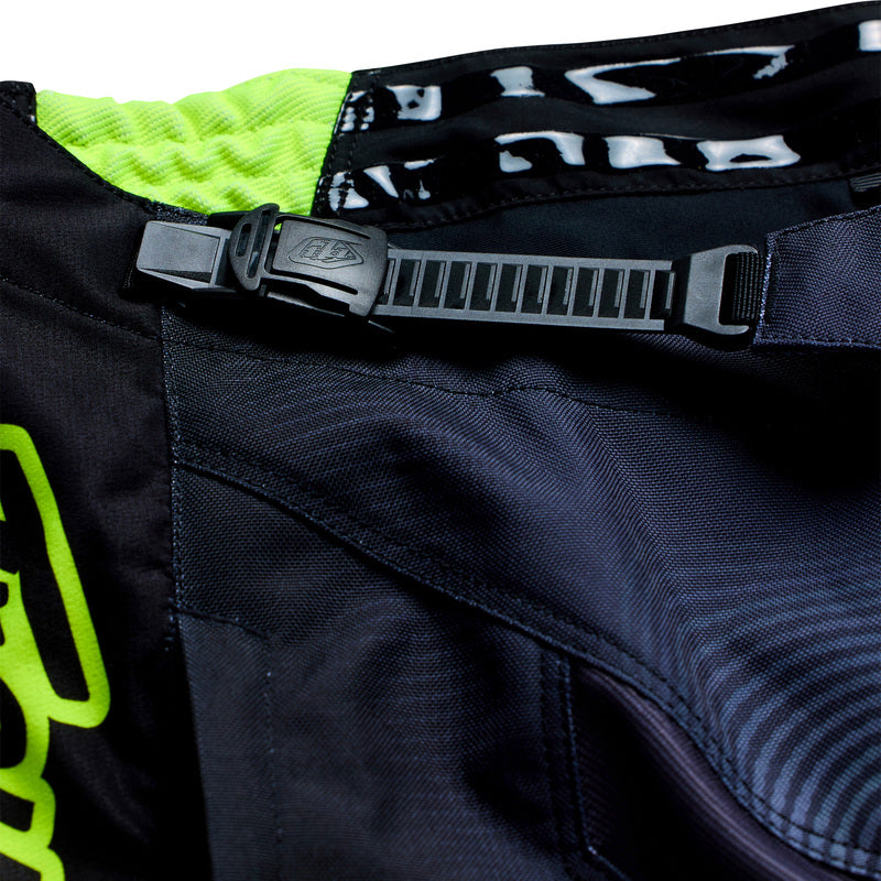 Troy Lee Designs GP Pro Broek Imprint Grijs/Neon geel