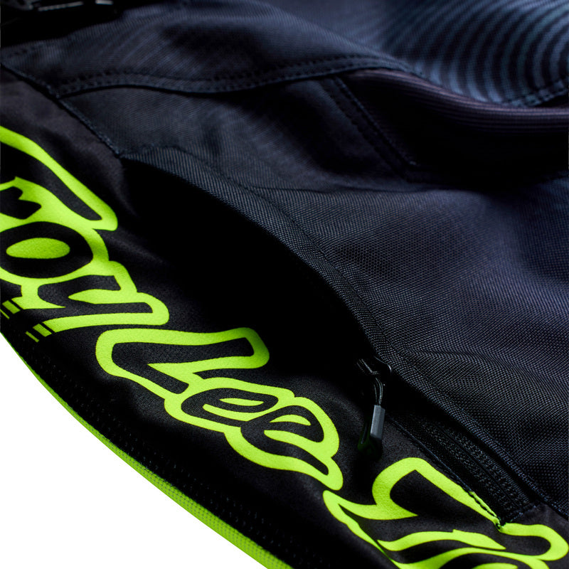 Troy Lee Designs GP Pro Broek Imprint Grijs/Neon geel
