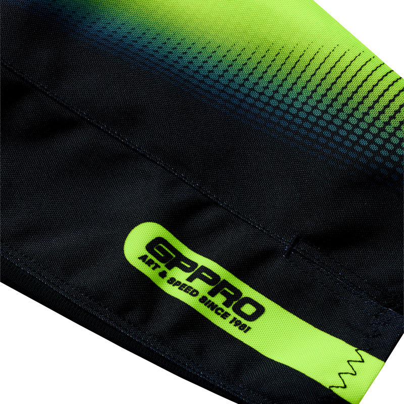 Troy Lee Designs GP Pro Broek Imprint Grijs/Neon geel