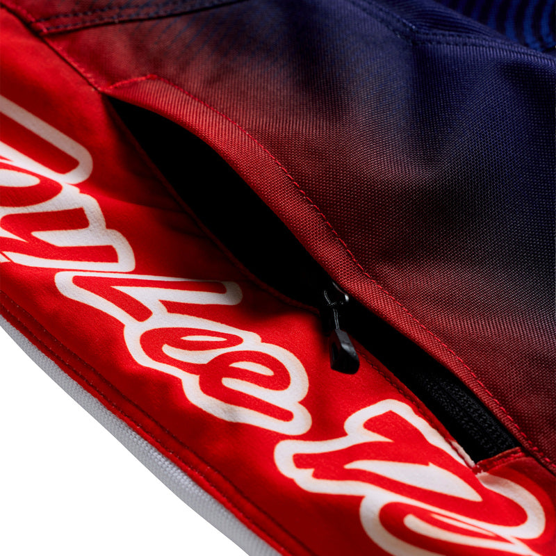 Troy Lee Designs GP Pro Broek Imprint Blauw/Oranje