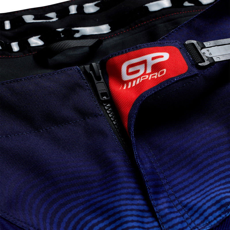 Troy Lee Designs GP Pro Broek Imprint Blauw/Oranje