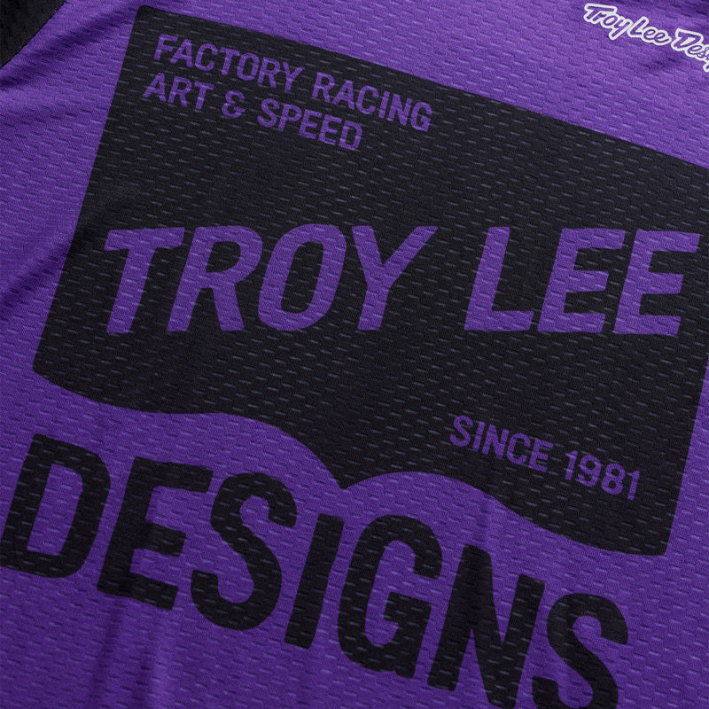 Troy Lee Designs GP Pro Air Jersey Locked Neon paars