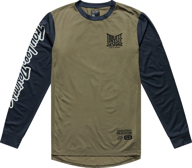 Troy Lee Designs Ruckus Offroad Jersey Barz Army/Carbon