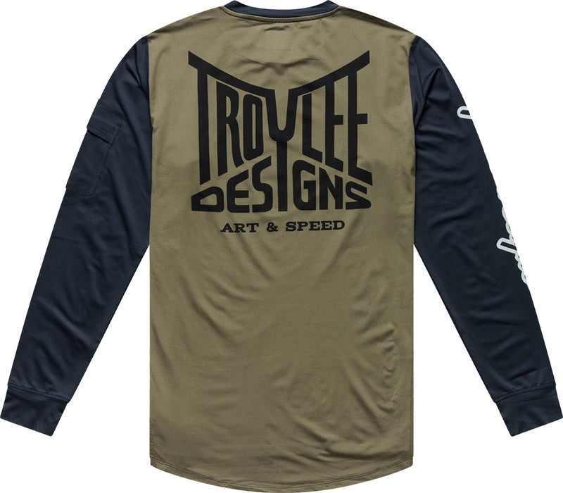 Troy Lee Designs Ruckus Offroad Jersey Barz Army/Carbon