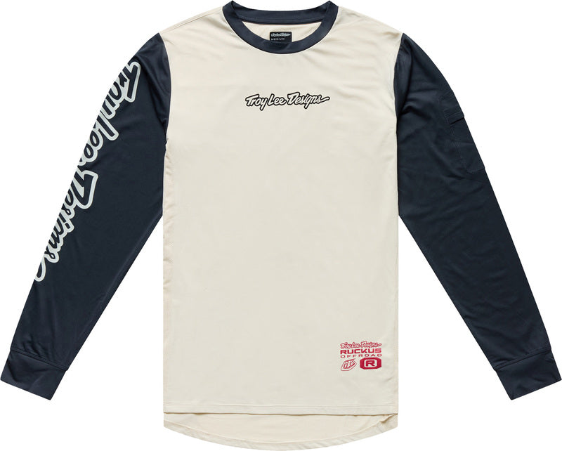 Troy Lee Designs Ruckus Offroad Jersey Signature Pumice/Carbon