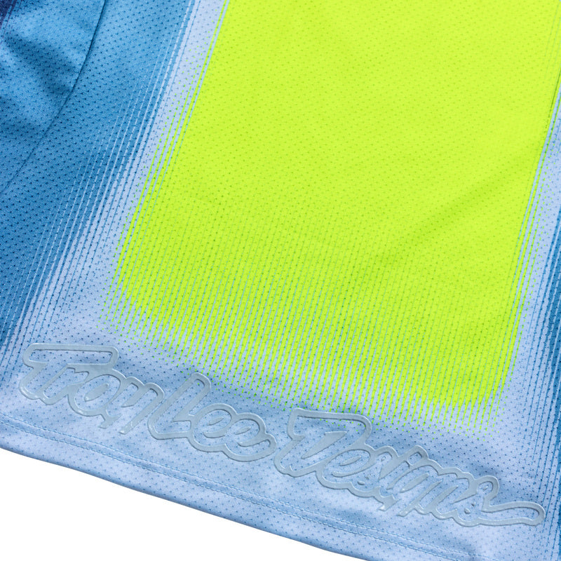 Troy Lee Designs SE Pro Youth Kindermaat jersey Illusion Slate/Neon geel