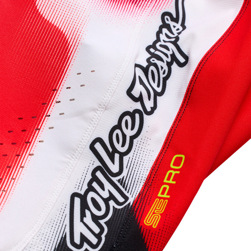 Troy Lee Designs SE Pro Youth Kindermaat broek Illusion Rood/Zwart