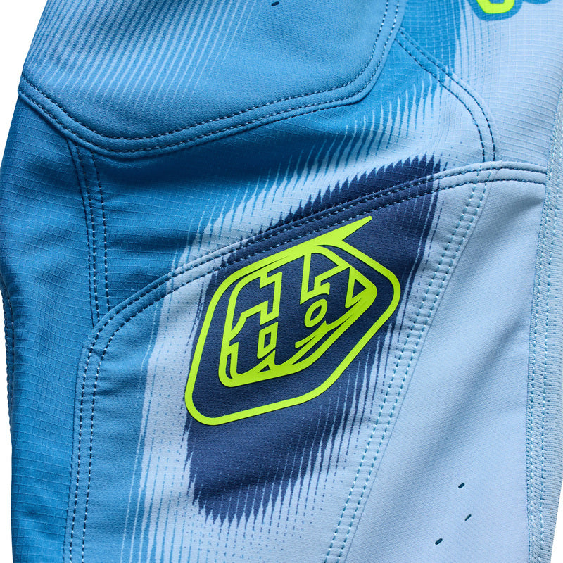 Troy Lee Designs SE Pro Youth Kindermaat broek Illusion Slate/Neon geel