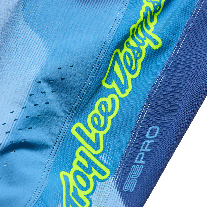 Troy Lee Designs SE Pro Youth Kindermaat broek Illusion Slate/Neon geel