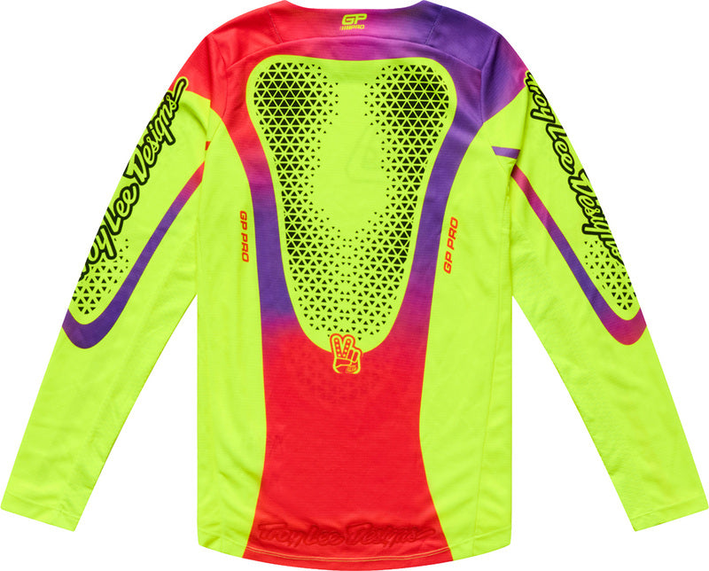 Troy Lee Designs GP Pro Youth Kindermaat jersey Aura Neon geel