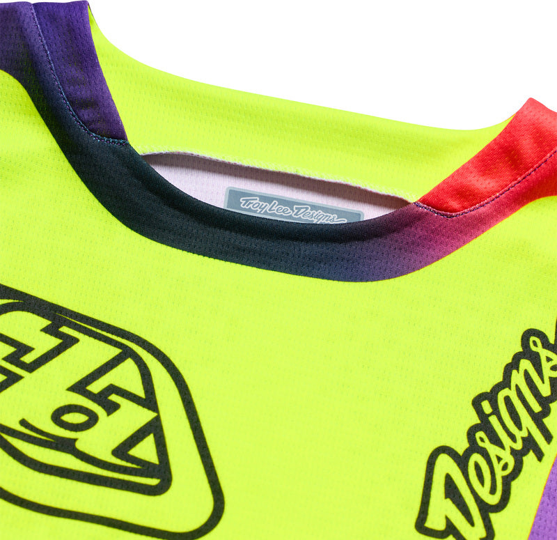 Troy Lee Designs GP Pro Youth Kindermaat jersey Aura Neon geel