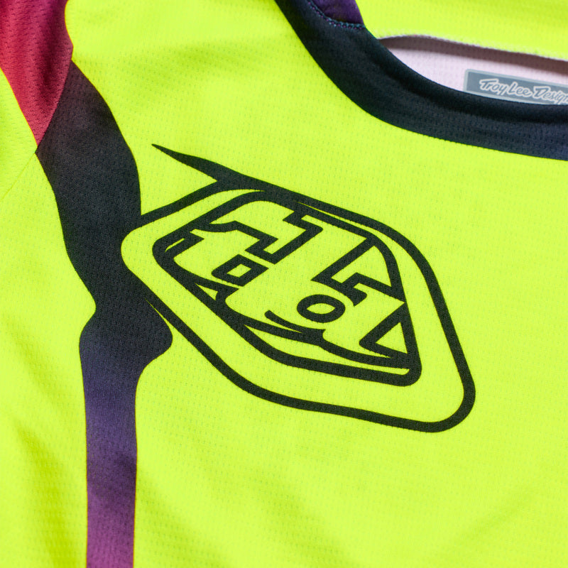 Troy Lee Designs GP Pro Youth Kindermaat jersey Aura Neon geel