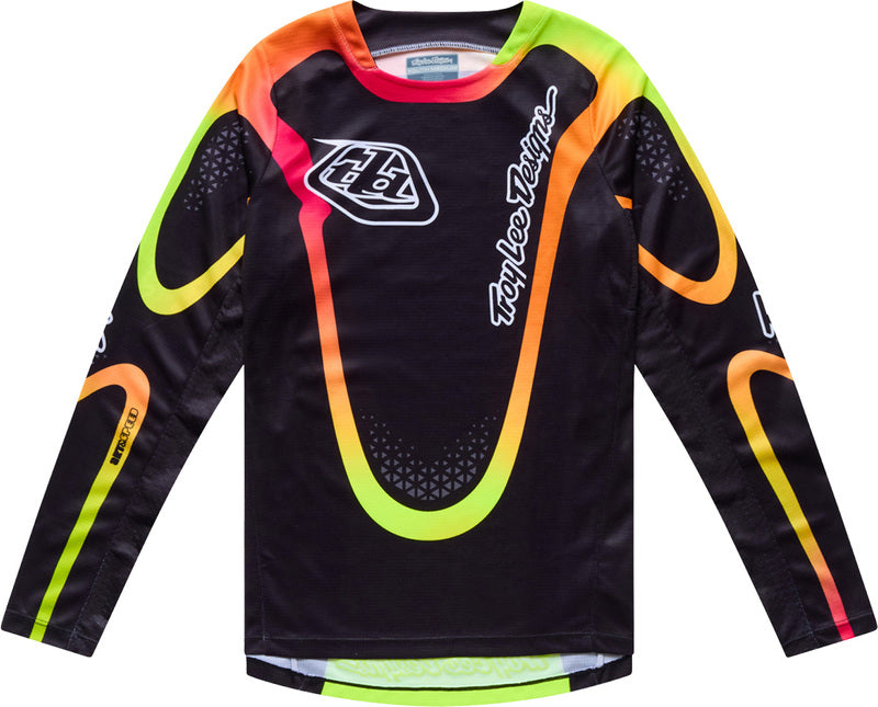 Troy Lee Designs GP Pro Youth Kindermaat jersey Aura Zwart