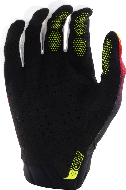 Troy Lee Designs Air Motorhandschoenen Illusion Rood/Zwart