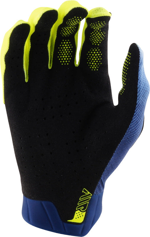 Troy Lee Designs Air Motorhandschoenen Illusion Slate/Neon geel