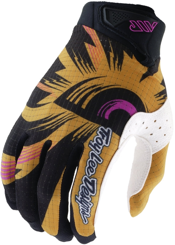 Troy Lee Designs Air Motorhandschoenen Limited Edition Cyclops Zwart/Goud