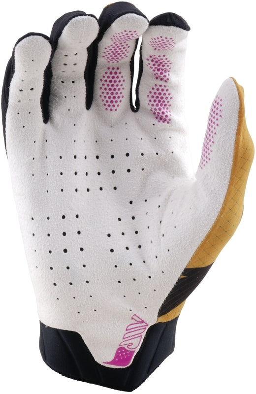 Troy Lee Designs Air Motorhandschoenen Limited Edition Cyclops Zwart/Goud