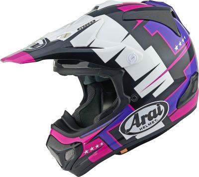 ARAI MX-V EVO - BATTLE PURPLE
