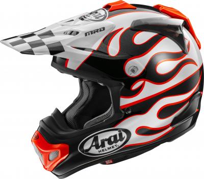 ARAI MX-V EVO - FLAME WHITE