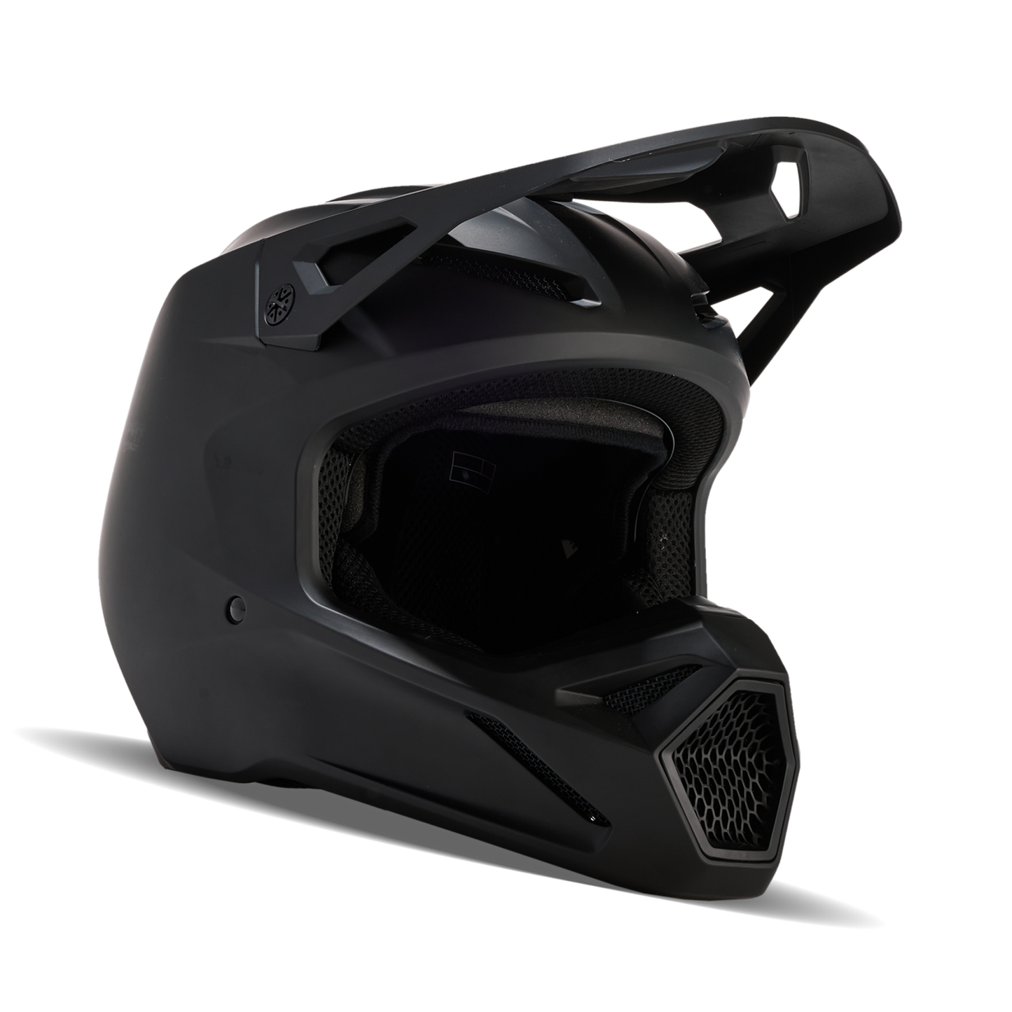 Fox v1 solid black Matt