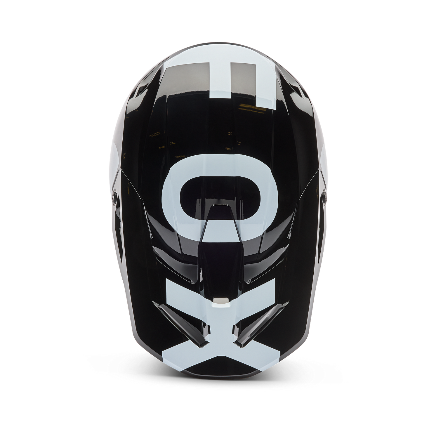 Fox v1 shield black youth helm