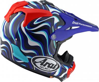 ARAI MX-V EVO - STREAM BLUE