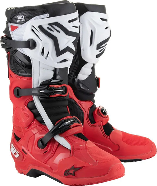 Laars TECH 10 ENDURO Helder Rood/Zwart/Wit